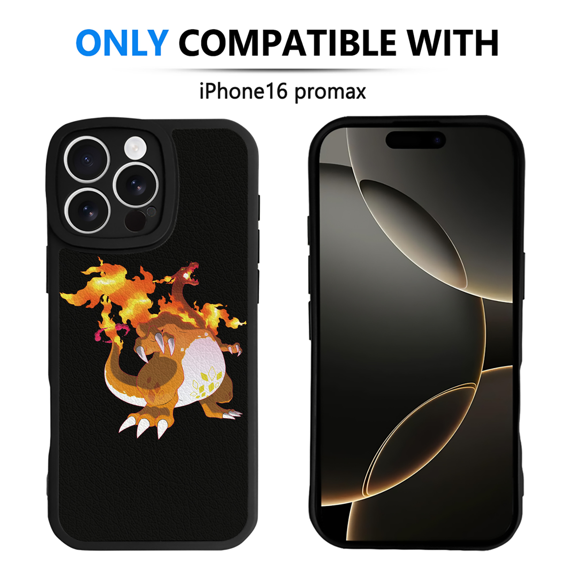 （画像用） ポケットモンスター Pokémon 【iPhone 16シリーズ対応】シリコンスマホケース（レザー調） 材質：シリコン
